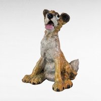 Vintage Kitty's Kennel "Gypsy" Dog Figurine | Porcelain & Resin Dog Statue | Collectible Animal Figurine | Gift for Dog Lovers