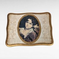 Vintage Wooden Music Box | Red Boy by Sir Thomas Lawrence | Jewelry Box | Old Music Box | Collectible Box