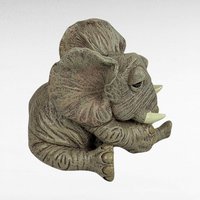 1998 Sealmark Elephant Figurine, Whimsical Elephant Statue, Collectible Animal Figurine, Unique Gift for Elephant Lovers