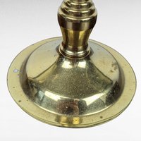 Vintage Brass Tone Candle Holder, Unique Candle Holder, Taper Candle Holder, Centerpiece