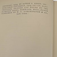 1924 The Fortunate Mistress | Daniel Defoe | First Edition | Alfred A. Knopf | Hardcover Novel | Antique Book Gift | Literature Collector