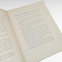 1905 Antique Children's Book, The Story of The Three Dolls, Illustrated by Virginia Keep,  Josephine Scribner Gates, Hardcover, M.A. Donohue