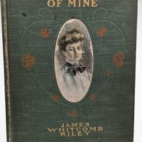 1902 Antique Poetry Book, An Old Sweetheart of Mine, James Whitcomb Riley, Illustrated by Howard Chandler Christy, The Bobbs-Merrill