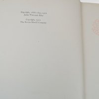 1902 Antique Poetry Book, An Old Sweetheart of Mine, James Whitcomb Riley, Illustrated by Howard Chandler Christy, The Bobbs-Merrill