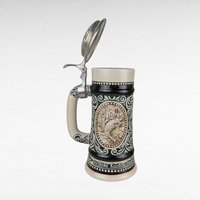 1978 Avon "The Strike" Rainbow Trout Sporting Stein, Vintage Beer Stein, Fishing Collectible, Decanter, Man Cave Decor, Fisherman Gift