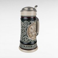 1978 Avon "The Strike" Rainbow Trout Sporting Stein, Vintage Beer Stein, Fishing Collectible, Decanter, Man Cave Decor, Fisherman Gift