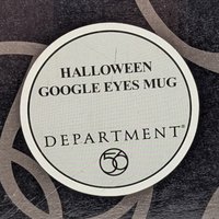 2002 Dept 56 Googly Eye Skull Mug, Halloween Mug, Spooky Decor, Novelty Mug, Collectible Mug, Gift for Halloween Lover