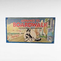 1985 Parker Brothers Advance to Boardwalk Game, Vintage Board Game, Complete Game, Family Game Night, Strategy Game, Collectible Game