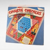 Vintage Whitman Chinese Checkers Game, Classic Board Game, Family Game Night, Strategy Game, Collectible Game, Missing One Marble