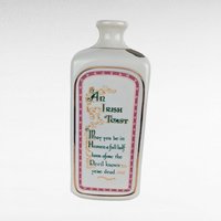 1970 Old Fitzgerald "An Old Gaelic Blessing" Decanter, Vintage Whiskey Decanter, Irish Blessing, Collectible Decanter, Empty Bottle