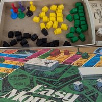 1974 Milton Bradley Easy Money Game, Vintage Board Game, Complete, Family Game Night, Collectible Board Game