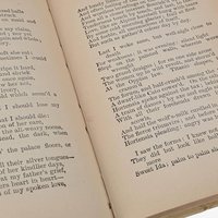 Antique Alfred Lord Tennyson The Princess Maud and Other Poems, Hardcover Book, Poetry,  Collectible Book, Vintage Literature