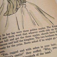 1950 Fairy Tales, Illustrated Children's Book, Hardcover Fairy Tales, Vintage Children's Book,  Katharine Gibson, Isobel Read