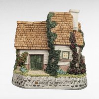 David Winter The Model Dairy Cottage | 1995 Handcrafted English Village Figurine | Collectible Miniature with Box | 4 Inches