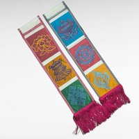 Pair of Tibetan Letter Holders | Wall Hangings | Tibetan Decor | Buddhist Art | Handmade in India