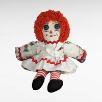 Vintage Handmade Raggedy Ann Doll | Button Eyes | 15" Tall | Collectible Doll | Soft Toy