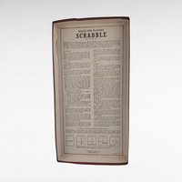 Vintage 1953 Scrabble Game | Selchow & Righter | Crossword Game | Collectible Board Game | Classic Word Game