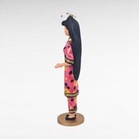 1997 Hallmark Keepsake Chinese Barbie Ornament | Dolls of the World Series | Vintage Barbie Ornament | Christmas Ornament
