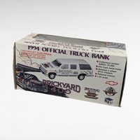 1994 Brookfield Chevrolet Suburban Truck Bank | Brickyard 400 NASCAR | Diecast 1:25 Scale | Collectible Bank