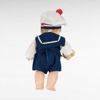Vintage Effenbee Half Pint Sailor Doll, 10.5" Plastic Doll, Collectible Toy, Nautical Nursery Decor, Boy Doll