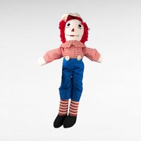 Vintage Raggedy Ann and Andy Dolls - Large Rag Dolls - Collectible Dolls -  Classic Toys - Nostalgic Gift - Children's Playroom Decor