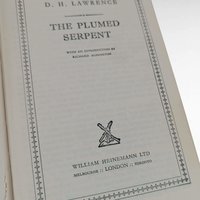 1950 The Plumed Serpent by D.H. Lawrence - Hardcover Book - Vintage Literature - Collectible Book - Rare Book