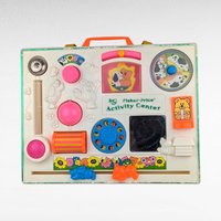 Vintage 1984 Fisher-Price Activity Center - Baby Toy - Crib and Playpen Toy - Sensory Toy