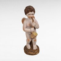 Vintage Occupied Japan Ceramic Cherubs | Angel Figurines | Musical Cherubs | Collectible Figurines