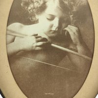 Vintage Cupid Asleep Framed Print by M.B. Parkinson - Romantic Wall Decor - Cherub Art - Oval Frame