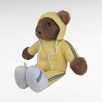 Vintage 1979 Albert the Running Bear Plush - 13" North American Bear Co. -  Collectible Teddy Bear -  Jogging Bear