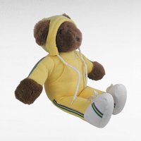 Vintage 1979 Albert the Running Bear Plush - 13" North American Bear Co. -  Collectible Teddy Bear -  Jogging Bear