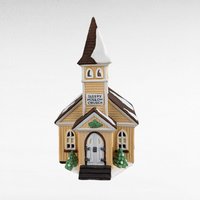 Vintage Dept 56 Sleepy Hollow Church - New England Village #5955-2 - Lighted Porcelain Christmas Village
