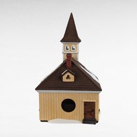 Vintage Dept 56 Sleepy Hollow Church - New England Village #5955-2 - Lighted Porcelain Christmas Village
