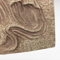 Pair of Vintage Z. Danjell Creations Greek Goddesses Wall Plaques - Classical Art - Wall Decor -Textured Relief
