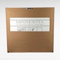 1993 Minnesota Pheasant Habitat Stamp Print, Framed & Signed Bruce Miller, Limited Edition #1835/2500