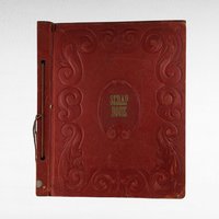 Vintage Scrapbook with Norman Rockwell Prints | Jackie Fairchild's Memory Album | Ephemera Collection