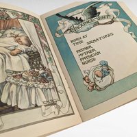 Antique Baby's Record Book, M.L. Parker Co., Baby Journal, Victorian Baby Book, Edwardian Baby Keepsake, Gift for New Parents