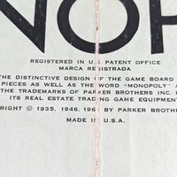 Vintage 1961 Parker Brothers Monopoly Board Game | Complete with All Pieces and Instructions | Collectible Real Estate Trading Game