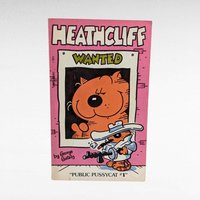 Vintage Heathcliff Book Set, 4 Children's Comic Books, 1980s Kids' Literature, Collectible Paperbacks, Gift for Cat Lovers