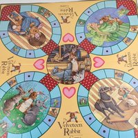 Vintage The Velveteen Rabbit Board Game, RoseArt Game, Children's Game, Family Game,  Storybook Game, Gift for Child, Collectible Game