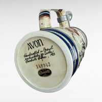 Vintage Avon Sports Steins, 1980s Collectible Beer Mugs, Football and Baseball, Man Cave Decor, Father's Day Gift