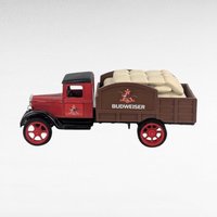 Vintage Anheuser-Busch Diecast Banks - ERTL Kenworth & Hawkeye Trucks - With Boxes