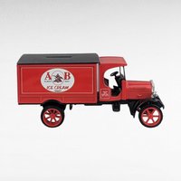 Vintage Anheuser-Busch Diecast Banks - ERTL Kenworth & Hawkeye Trucks - With Boxes