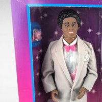 1985 Dream Glow Ken Doll, Vintage Barbie Ken Doll, Glow in the Dark Vest & Corsage, Collectible Barbie Doll, Gift for Barbie Collector