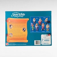 Vintage Snow White and the Seven Dwarfs Figure Set, Disney Collectibles, 1980s Mattel Figures, New in Package, Gift for Disney Fan