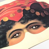 1987 Madame Tussaud's Book of Victorian Masks, Vintage Costume Reference, Masquerade Ball Inspiration, Gift for History Buffs