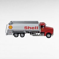 Vintage SpecCast Peterbilt 385 Shell Oil Tanker Truck Diecast Replica, Collectible Toy Truck, Gift for Collector