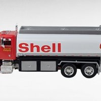 Vintage SpecCast Peterbilt 385 Shell Oil Tanker Truck Diecast Replica, Collectible Toy Truck, Gift for Collector