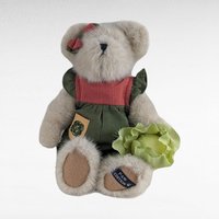 Boyds Bear, Letti McVeggie, Plush Bear, 10" Bear, Collectible Bear, Plush Toy, Gift for Collector
