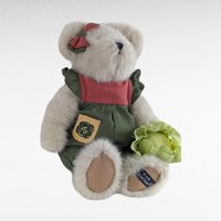 Boyds Bear, Letti McVeggie, Plush Bear, 10" Bear, Collectible Bear, Plush Toy, Gift for Collector